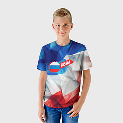 Футболка детская Made in Russia, цвет: 3D-принт — фото 2