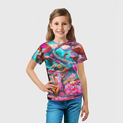 Футболка детская Фантазия сон, цвет: 3D-принт — фото 2