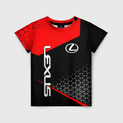 Детская футболка Lexus - red sportwear