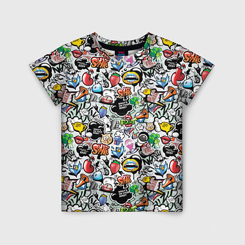Детская футболка PopArt / 3D-принт – фото 1