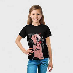 Футболка детская Суккуна - Магическая битва, цвет: 3D-принт — фото 2