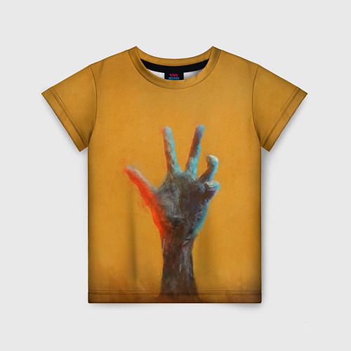 Детская футболка Рука зомби / 3D-принт – фото 1