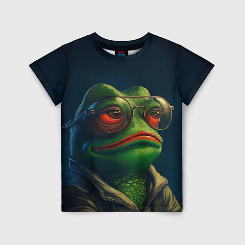 Детская футболка Pepe frog / 3D-принт – фото 1