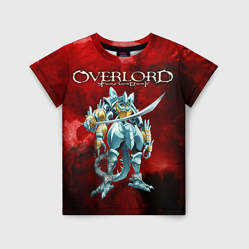Детская футболка Аниме Overlord Кацит / 3D-принт – фото 1