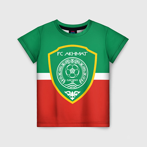 Детская футболка ФК Ахмат - Чеченская Республика / 3D-принт – фото 1