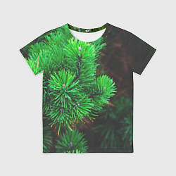 Футболка детская Зелёный лес России, цвет: 3D-принт