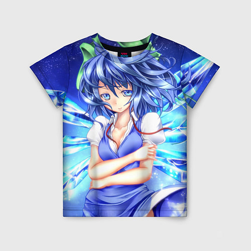 Детская футболка Touhou Project Cirno Чируно 9 / 3D-принт – фото 1