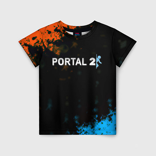 Детская футболка Portal game / 3D-принт – фото 1