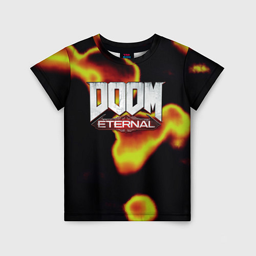 Детская футболка Doom eternal mars / 3D-принт – фото 1