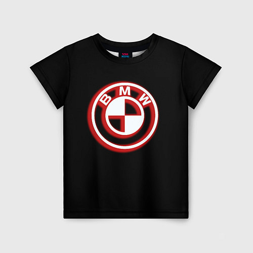 Детская футболка Bmw fire car / 3D-принт – фото 1