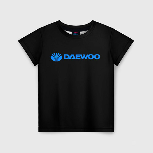 Детская футболка Daewoo sport korea / 3D-принт – фото 1