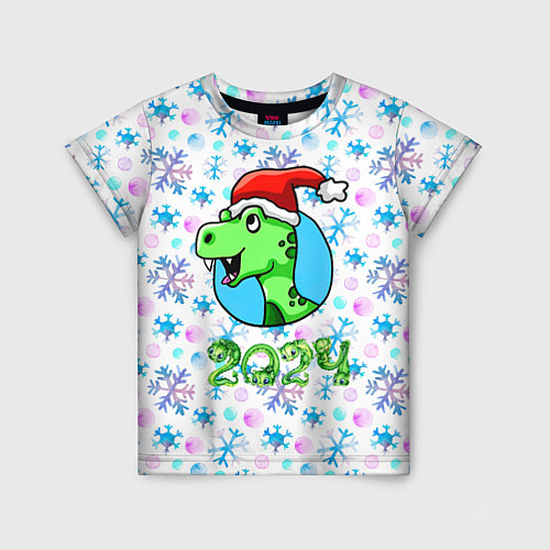 Детская футболка Год дракона 2024 / 3D-принт – фото 1
