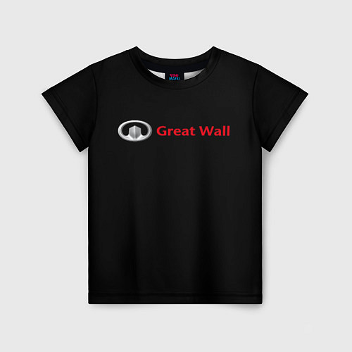 Детская футболка Great Wall auto / 3D-принт – фото 1