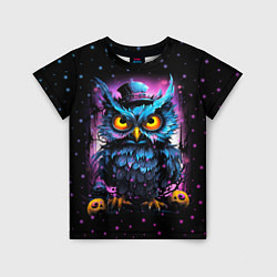 Футболка детская Magic owl, цвет: 3D-принт