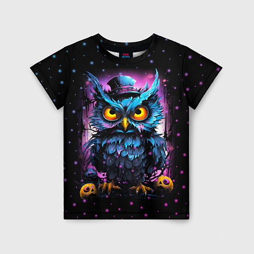 Детская футболка Magic owl / 3D-принт – фото 1