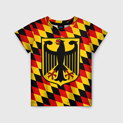 Детская футболка Germany / 3D-принт – фото 1