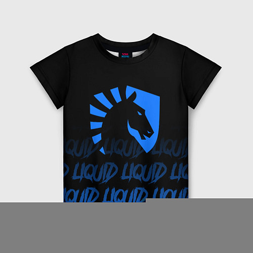 Детская футболка Team Liquid style / 3D-принт – фото 1