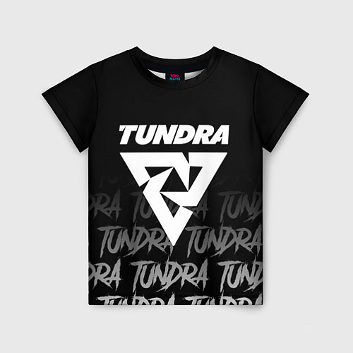 Детская футболка Tundra style / 3D-принт – фото 1