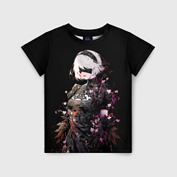 Футболка детская 2b from nier automata, цвет: 3D-принт