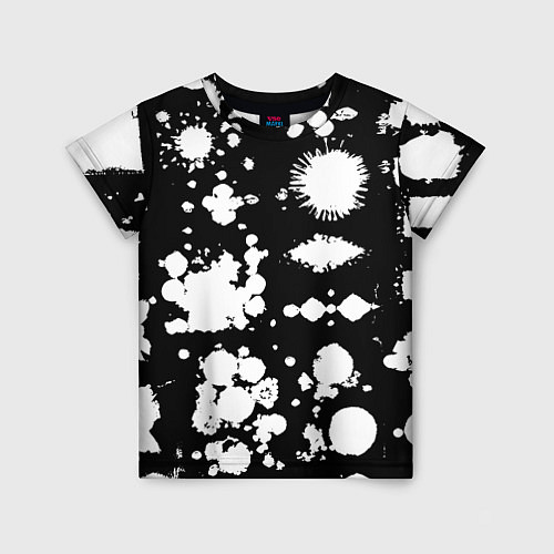 Детская футболка Фантазийный космический паттерн / 3D-принт – фото 1