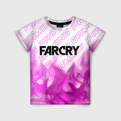 Детская футболка Far Cry pro gaming посередине / 3D-принт – фото 1