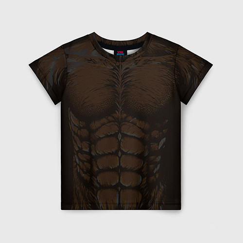 Детская футболка Костюм оборотня / 3D-принт – фото 1