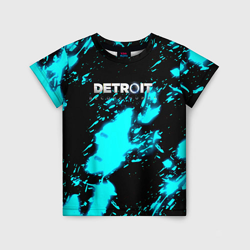Детская футболка Detroit become human кровь андроида / 3D-принт – фото 1
