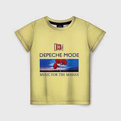 Футболка детская Depeche Mode - Music For The Masses title, цвет: 3D-принт
