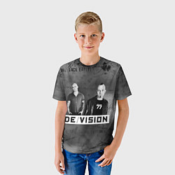 Футболка детская Devision - a band from germany, цвет: 3D-принт — фото 2