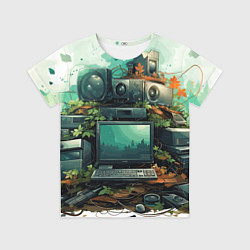 Футболка детская Склад техники, цвет: 3D-принт