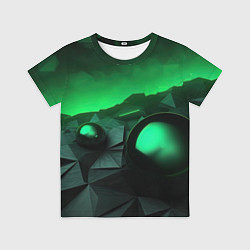 Детская футболка Асимметрия растительного узора