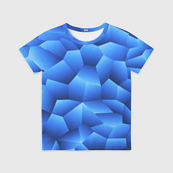 Футболка детская Градиентные грани, цвет: 3D-принт