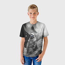 Футболка детская Космической путешественник, цвет: 3D-принт — фото 2