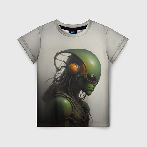 Детская футболка Инопланетный захватчик / 3D-принт – фото 1