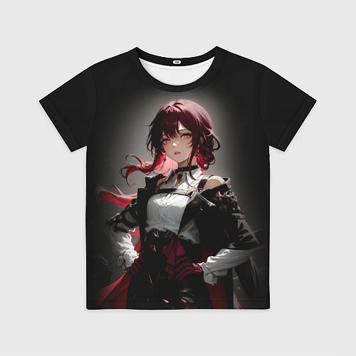 Детская футболка Хонкай- Кафка / 3D-принт – фото 1