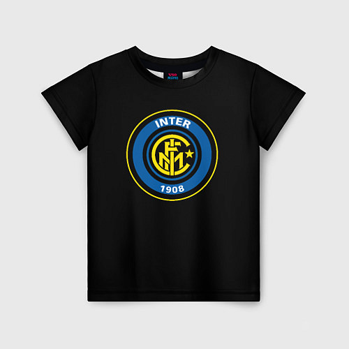 Детская футболка Inter fc / 3D-принт – фото 1