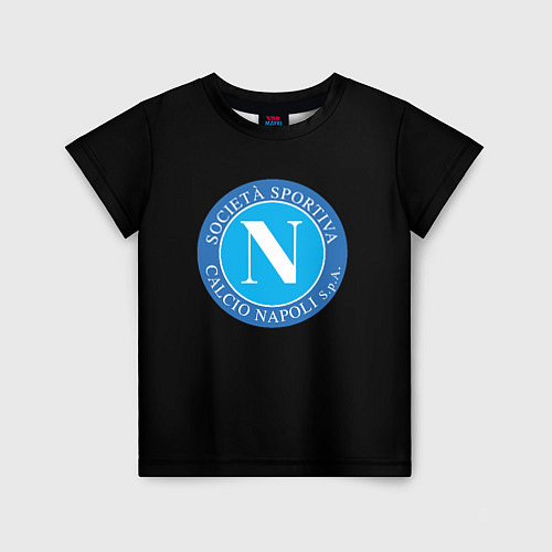 Детская футболка Napoli fc / 3D-принт – фото 1