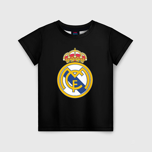 Детская футболка Real madrid fc club / 3D-принт – фото 1