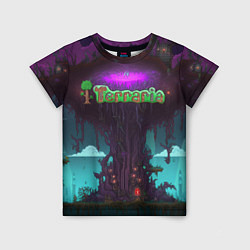 Детская футболка Terraria tree