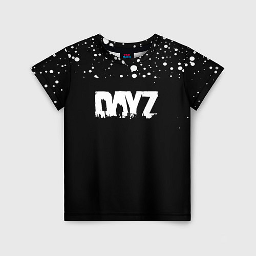 Детская футболка DayZ крачки белые / 3D-принт – фото 1