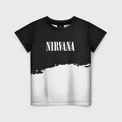 Детская футболка Nirvana текстура