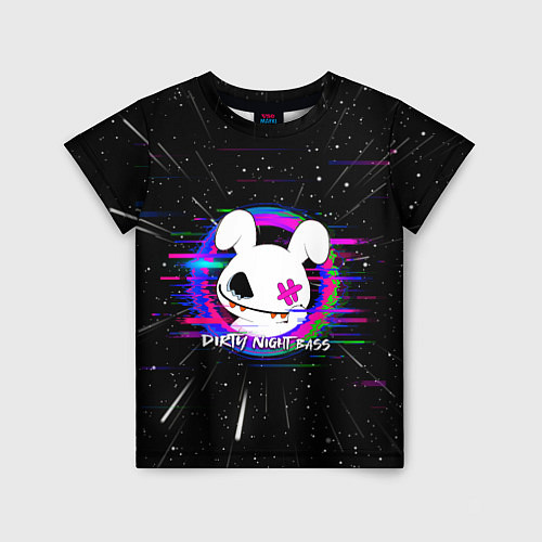 Детская футболка Bunnyy / 3D-принт – фото 1