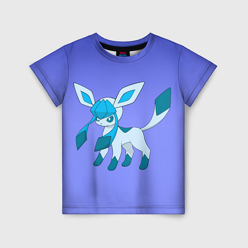 Детская футболка Glaceon Pokemon / 3D-принт – фото 1