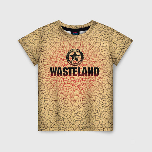 Детская футболка Wasteland со значком рейнджера / 3D-принт – фото 1
