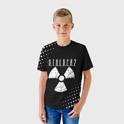 Футболка детская Stalker: Shadow of Chernobyl радиоактивность, цвет: 3D-принт — фото 2