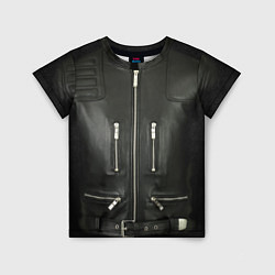 Футболка детская Terminator first - leather jacket, цвет: 3D-принт