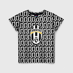Футболка детская Juventus pattern fc, цвет: 3D-принт
