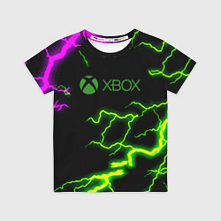 Футболка детская Xbox storm молнии, цвет: 3D-принт