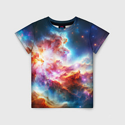 Детская футболка The cosmic nebula