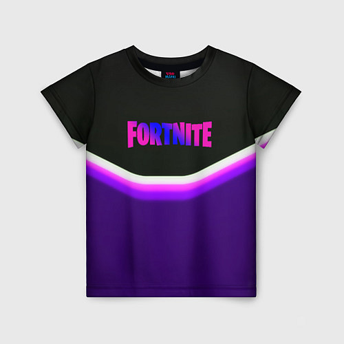 Детская футболка Fortnite epic abstraction / 3D-принт – фото 1